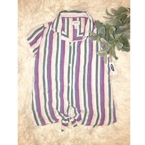 Old Navy button up top✨